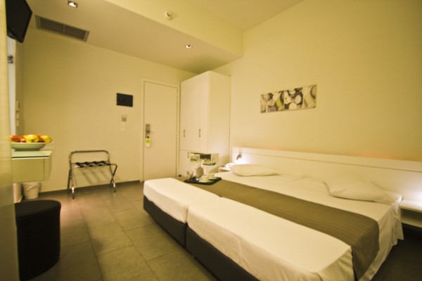 bedroom 7 - hotel atlantis city - rhodes, greece