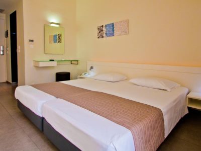 standard bedroom - hotel atlantis city - rhodes, greece