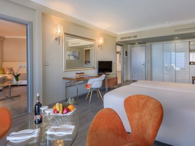 bedroom 1 - hotel atrium platinum luxury resort - rhodes, greece