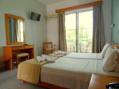 bedroom 3 - hotel bayside katsaras - rhodes, greece