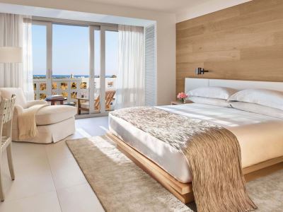bedroom - hotel castellum suites - rhodes, greece