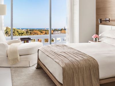 bedroom 1 - hotel castellum suites - rhodes, greece