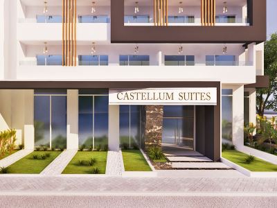 exterior view 1 - hotel castellum suites - rhodes, greece