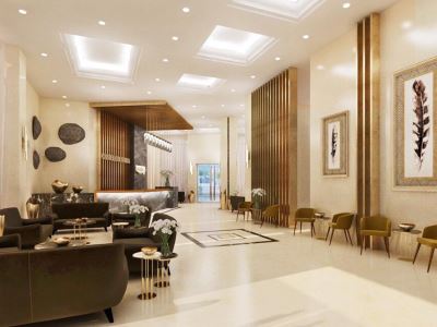 lobby 1 - hotel castellum suites - rhodes, greece