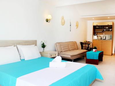 bedroom 6 - hotel bivalvia beach plus - rhodes, greece