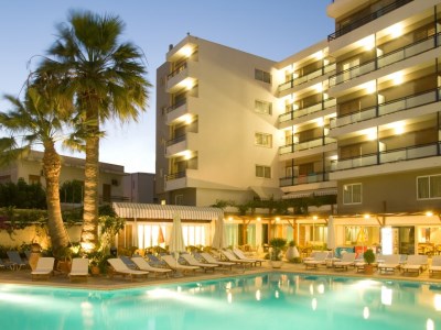 outdoor pool - hotel best western plaza - rhodes, greece