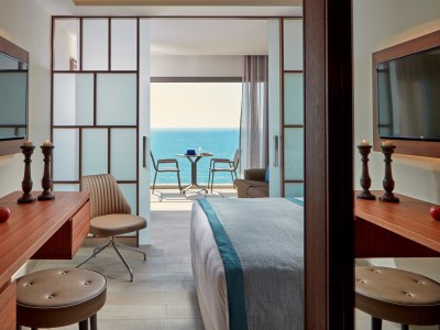bedroom 1 - hotel amada colossos resort - rhodes, greece