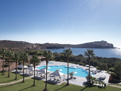 outdoor pool - hotel cape sounio grecotel - sounion, greece