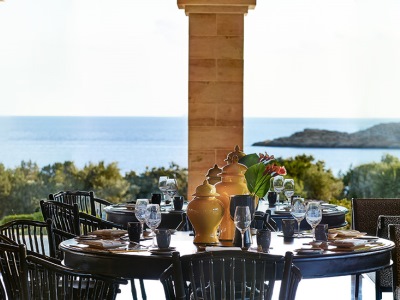 restaurant 1 - hotel cape sounio grecotel - sounion, greece