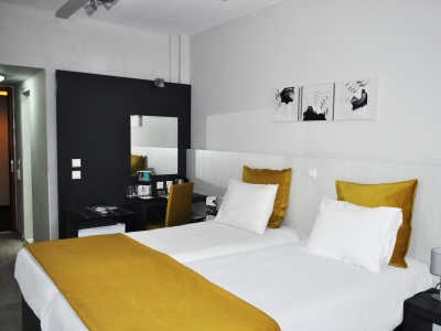 bedroom 3 - hotel capsis - thessaloniki, greece