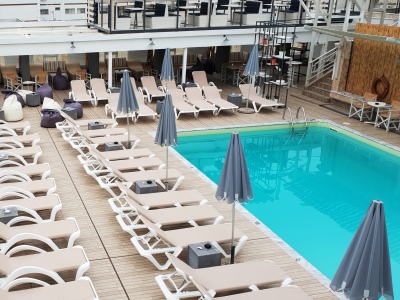 outdoor pool - hotel capsis - thessaloniki, greece