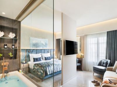 bedroom - hotel grand hotel palace - thessaloniki, greece