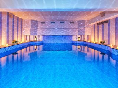 indoor pool - hotel grand hotel palace - thessaloniki, greece