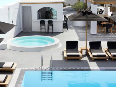 outdoor pool 1 - hotel kalisti hotel and suites - santorini, greece