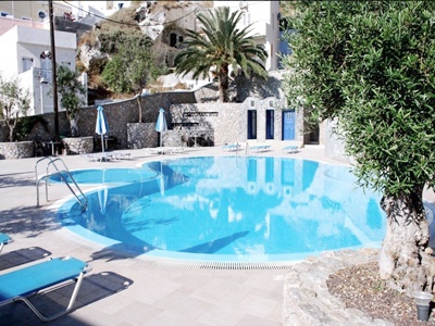 outdoor pool - hotel anatoli - santorini, greece