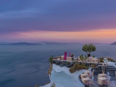restaurant - hotel andronis luxury suites - santorini, greece