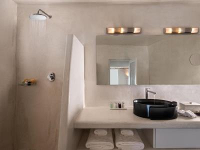 bathroom - hotel andronis luxury suites - santorini, greece