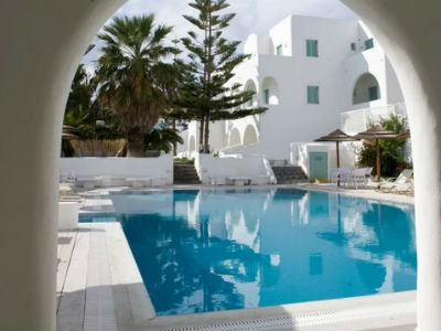 outdoor pool 1 - hotel daedalus - santorini, greece