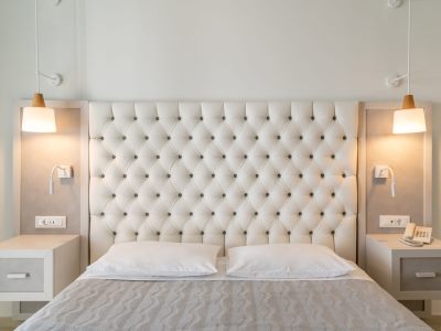bedroom 1 - hotel el greco - santorini, greece