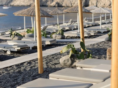 beach 3 - hotel afroditi venus beach resort - santorini, greece