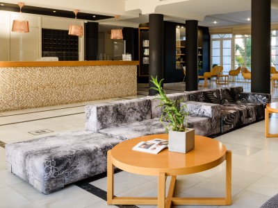 lobby 3 - hotel afroditi venus beach resort - santorini, greece