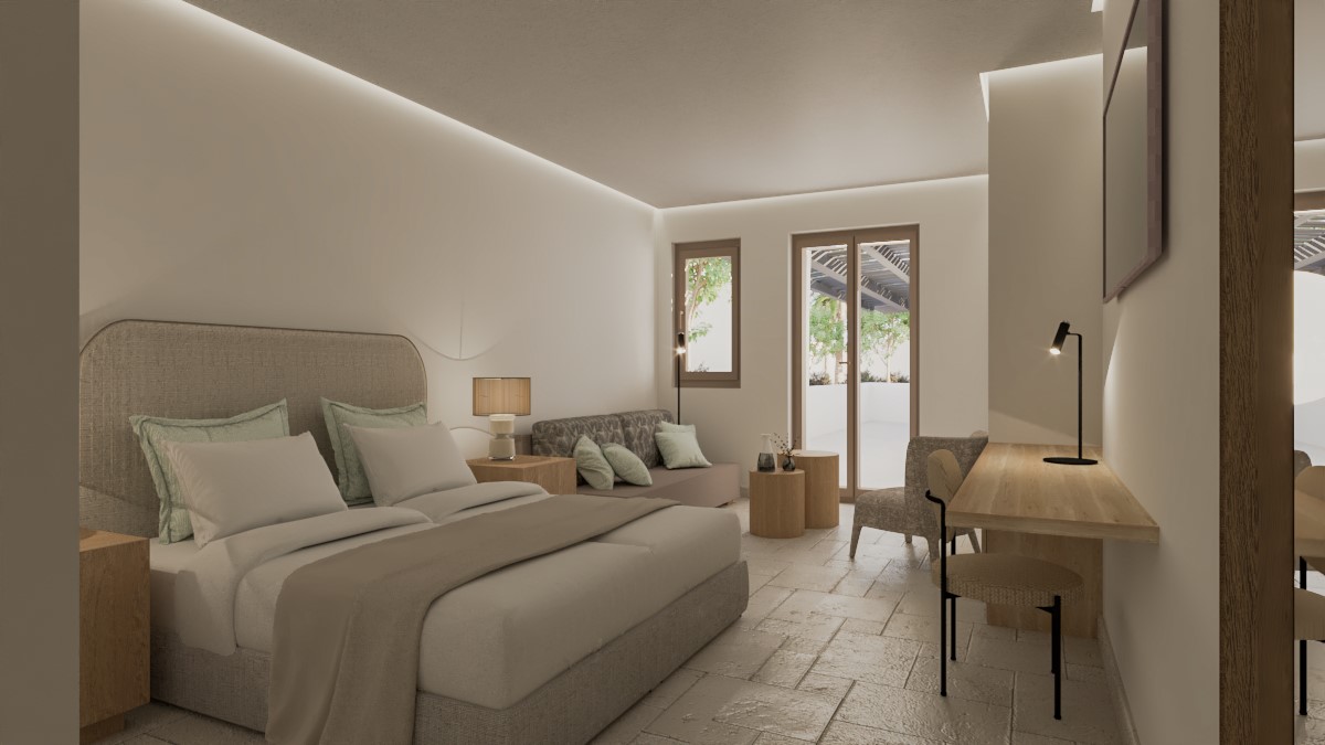 junior suite - hotel amaria beach resort - santorini, greece