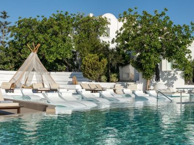outdoor pool 2 - hotel amaria beach resort - santorini, greece