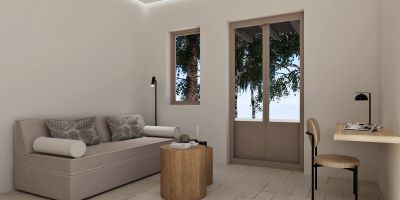 suite - hotel amaria beach resort - santorini, greece