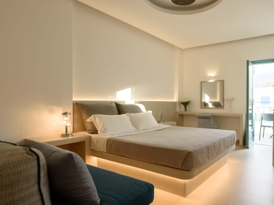 bedroom 2 - hotel armonia - santorini, greece