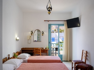 bedroom 4 - hotel armonia - santorini, greece