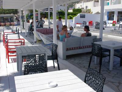 bar - hotel beach boutique - santorini, greece