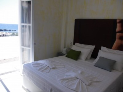 bedroom 2 - hotel beach boutique - santorini, greece
