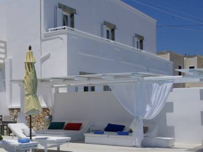 exterior view 1 - hotel beach boutique - santorini, greece