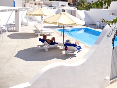 outdoor pool 1 - hotel atlas boutique - santorini, greece