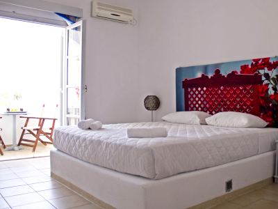 bedroom 1 - hotel atlas boutique - santorini, greece