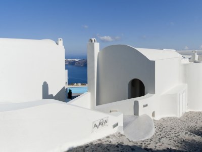exterior view - hotel avaton resort and spa - santorini, greece