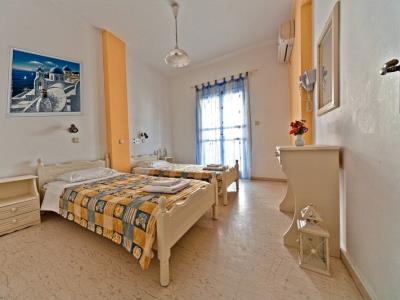 bedroom 2 - hotel sellada apartments - santorini, greece