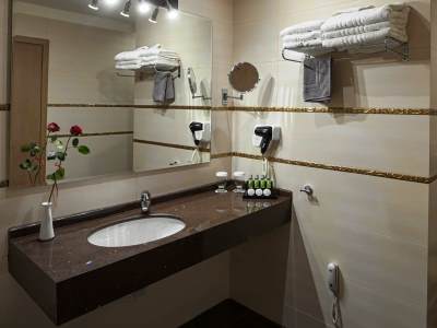 bathroom - hotel grand meteora - kalambaka, greece