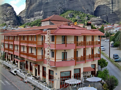 exterior view - hotel famissi - kalambaka, greece