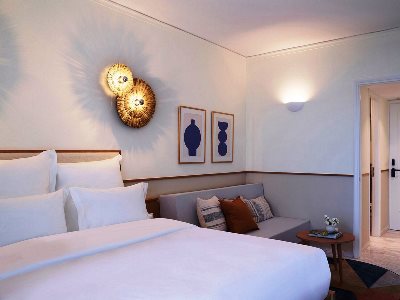 bedroom 1 - hotel brown beach chalkida - chalkis, greece