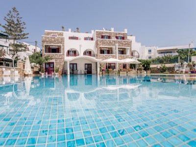 exterior view - hotel ariadne - naxos, greece