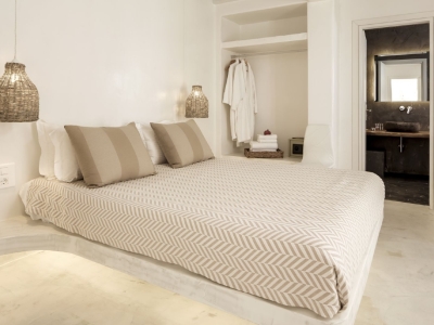bedroom - hotel naxian collection - naxos, greece