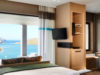 bedroom - hotel domes aulus elounda, curio collection - elounda, greece