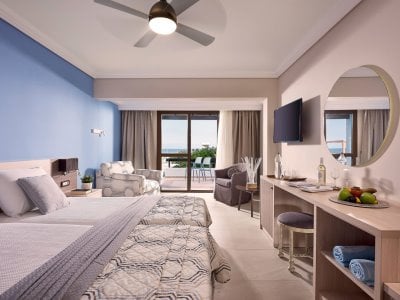 bedroom 1 - hotel aldemar knossos royal - chersonisos, greece
