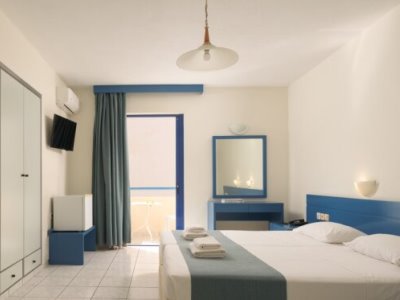 standard bedroom 1 - hotel central hersonissos - chersonisos, greece