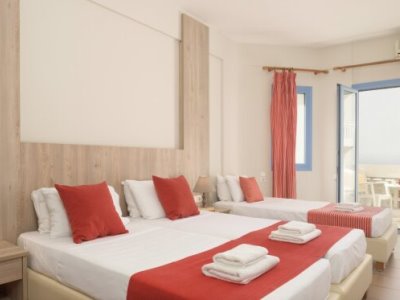 standard bedroom 3 - hotel central hersonissos - chersonisos, greece
