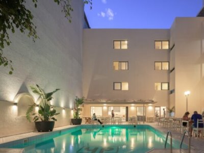outdoor pool - hotel central hersonissos - chersonisos, greece