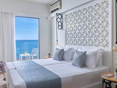 bedroom - hotel vasia boulevard - chersonisos, greece