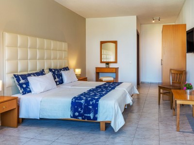 bedroom 2 - hotel georgalas sun beach villa - halkidiki, greece
