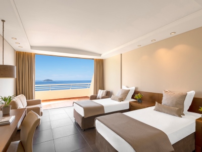 bedroom - hotel porto carras grand resort meliton - halkidiki, greece